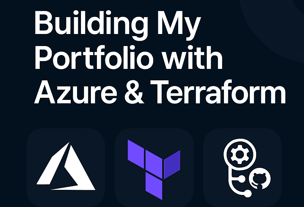 Building and Deploying a Portfolio Website on Azure Static Web Apps with Terraform and GitHub Actions
